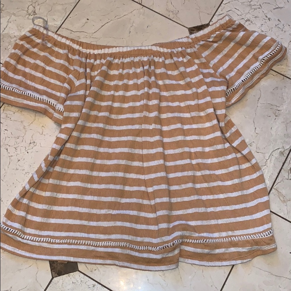 Soft off the shoulder top